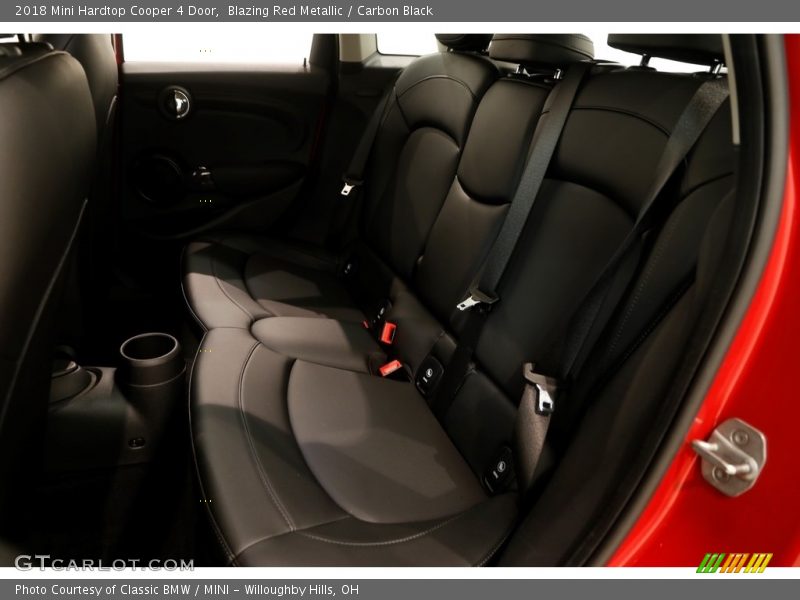 Blazing Red Metallic / Carbon Black 2018 Mini Hardtop Cooper 4 Door