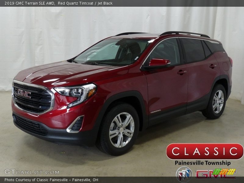 Red Quartz Tintcoat / Jet Black 2019 GMC Terrain SLE AWD