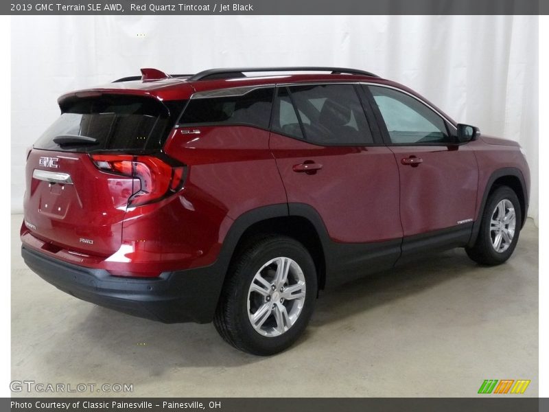 Red Quartz Tintcoat / Jet Black 2019 GMC Terrain SLE AWD