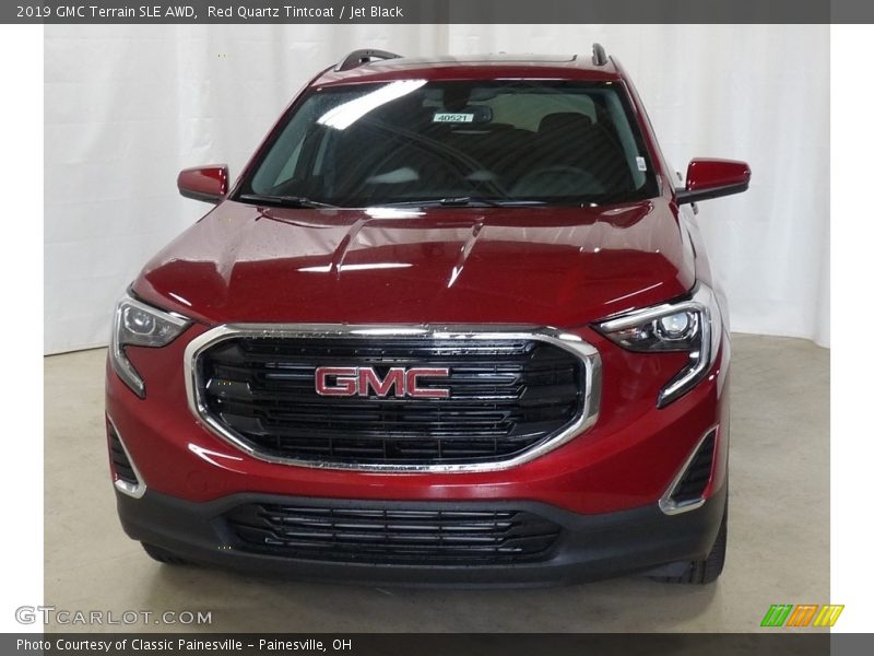 Red Quartz Tintcoat / Jet Black 2019 GMC Terrain SLE AWD