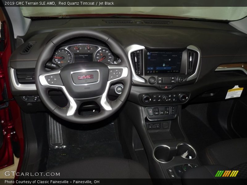 Red Quartz Tintcoat / Jet Black 2019 GMC Terrain SLE AWD