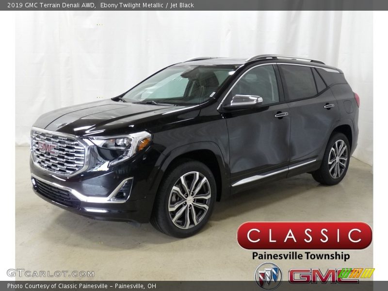 Ebony Twilight Metallic / Jet Black 2019 GMC Terrain Denali AWD
