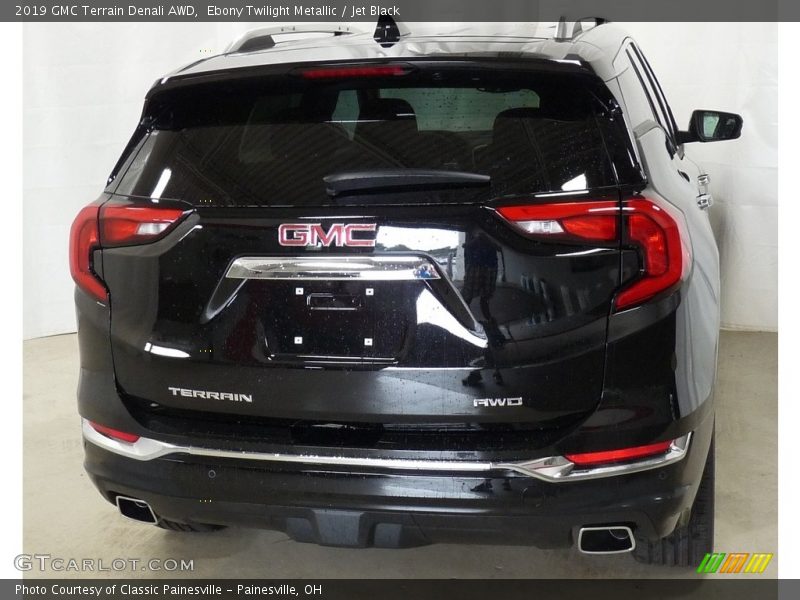 Ebony Twilight Metallic / Jet Black 2019 GMC Terrain Denali AWD