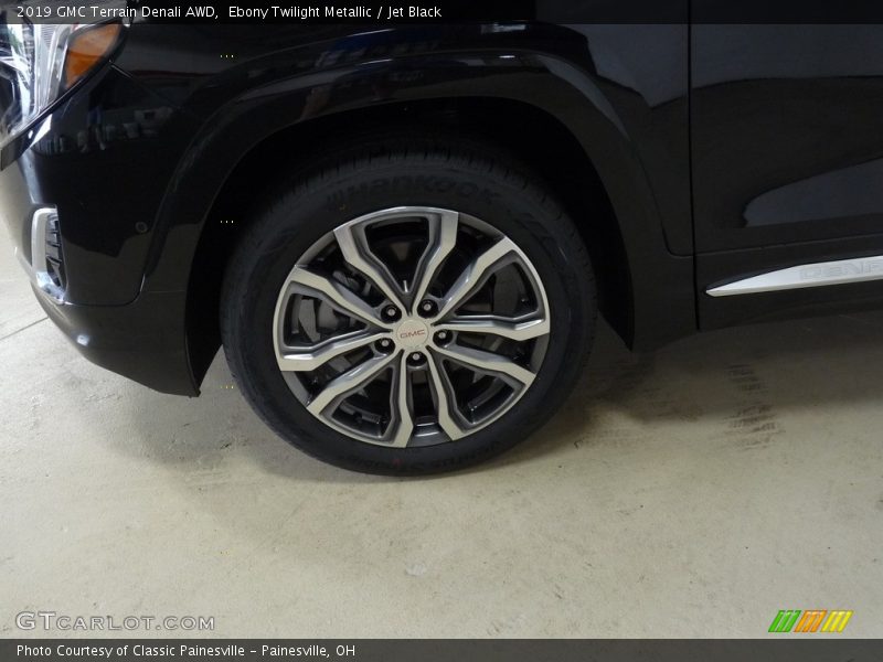 Ebony Twilight Metallic / Jet Black 2019 GMC Terrain Denali AWD