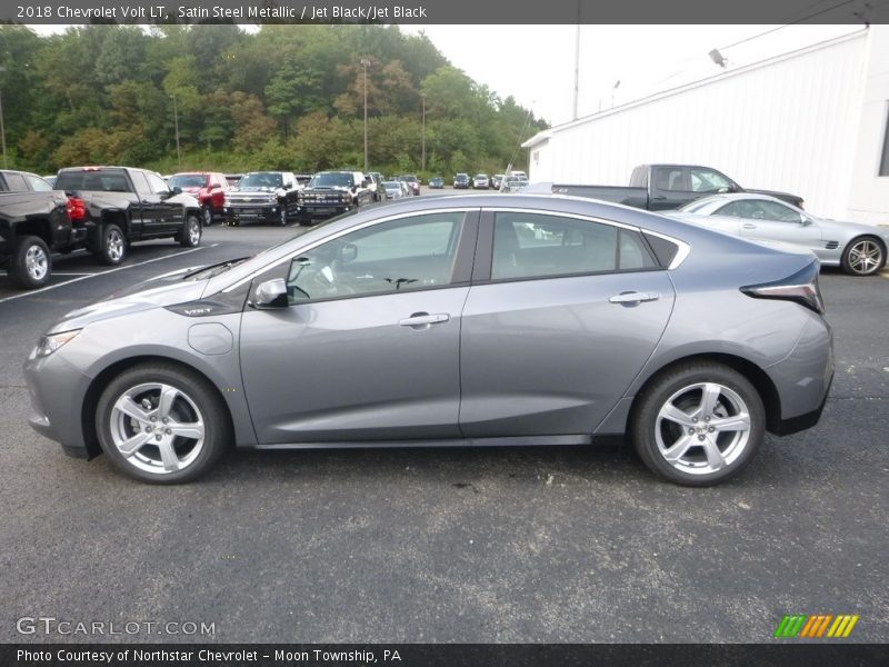 Satin Steel Metallic / Jet Black/Jet Black 2018 Chevrolet Volt LT
