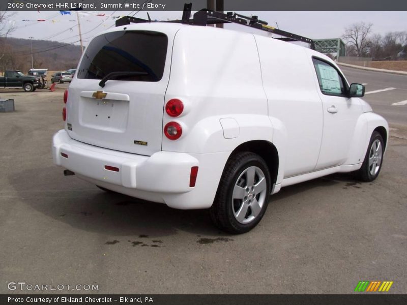Summit White / Ebony 2009 Chevrolet HHR LS Panel