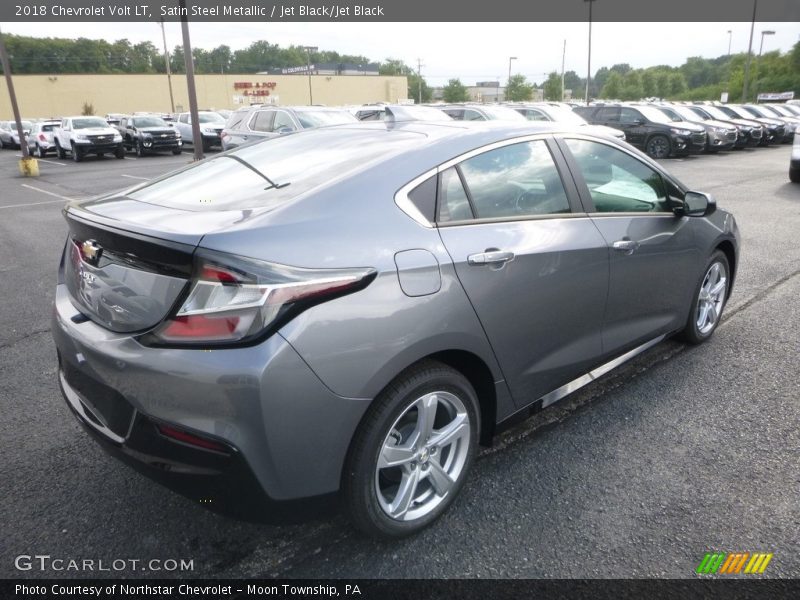Satin Steel Metallic / Jet Black/Jet Black 2018 Chevrolet Volt LT