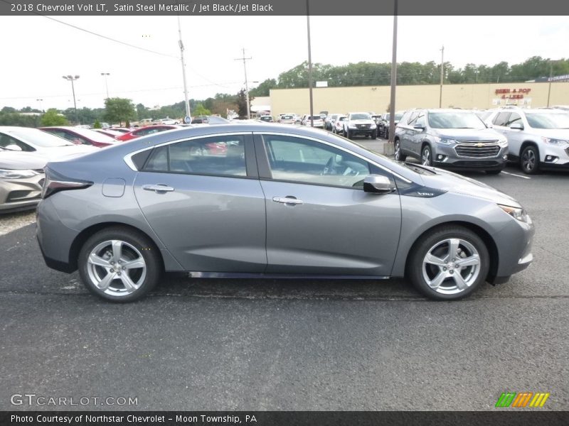 Satin Steel Metallic / Jet Black/Jet Black 2018 Chevrolet Volt LT