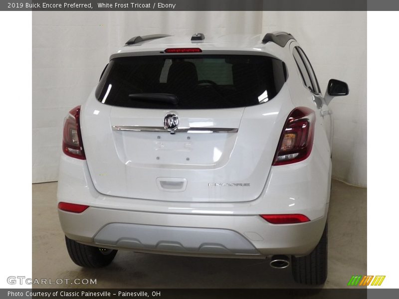 White Frost Tricoat / Ebony 2019 Buick Encore Preferred