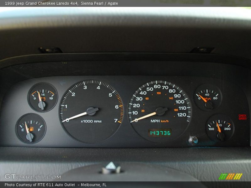 Sienna Pearl / Agate 1999 Jeep Grand Cherokee Laredo 4x4
