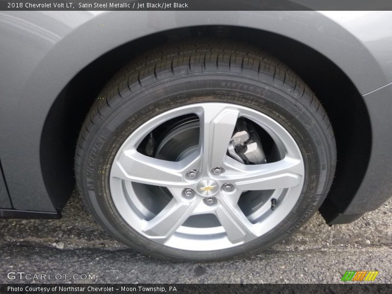 Satin Steel Metallic / Jet Black/Jet Black 2018 Chevrolet Volt LT