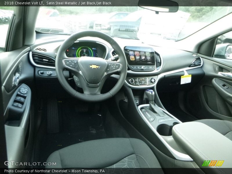 Satin Steel Metallic / Jet Black/Jet Black 2018 Chevrolet Volt LT