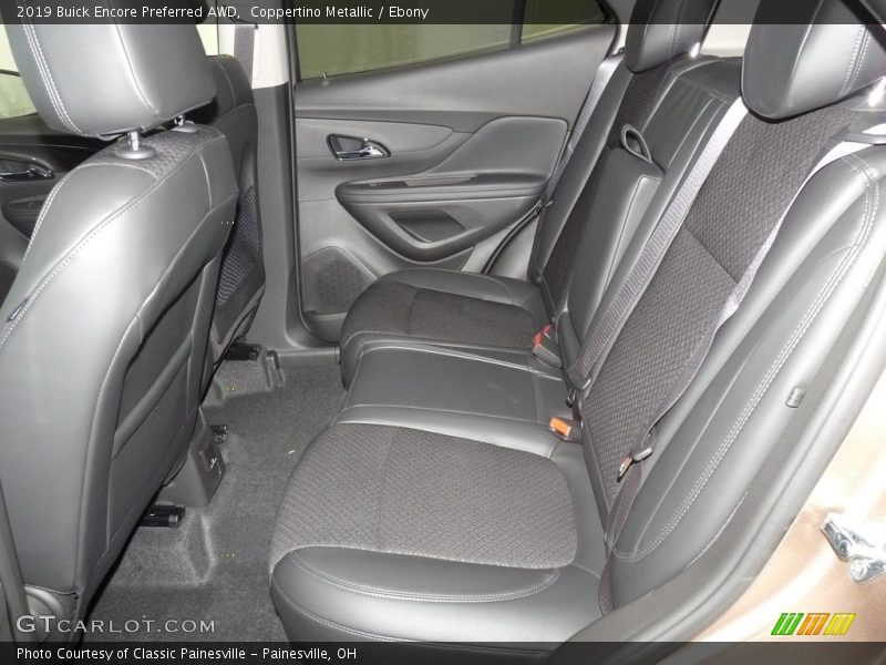 Rear Seat of 2019 Encore Preferred AWD