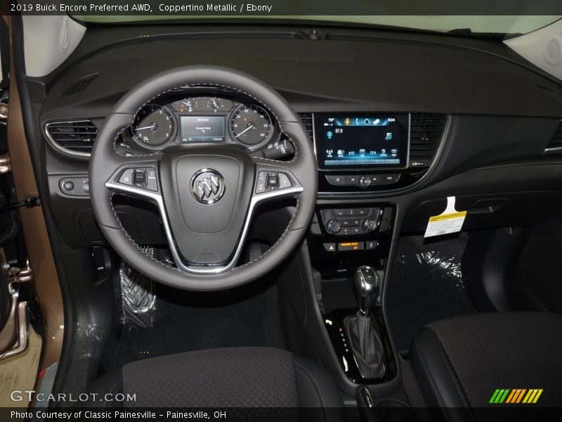 Controls of 2019 Encore Preferred AWD