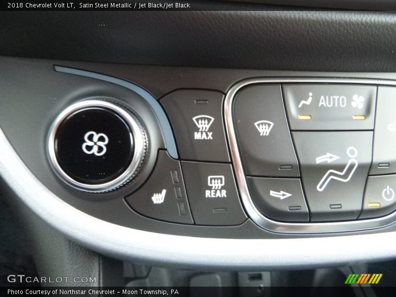 Satin Steel Metallic / Jet Black/Jet Black 2018 Chevrolet Volt LT