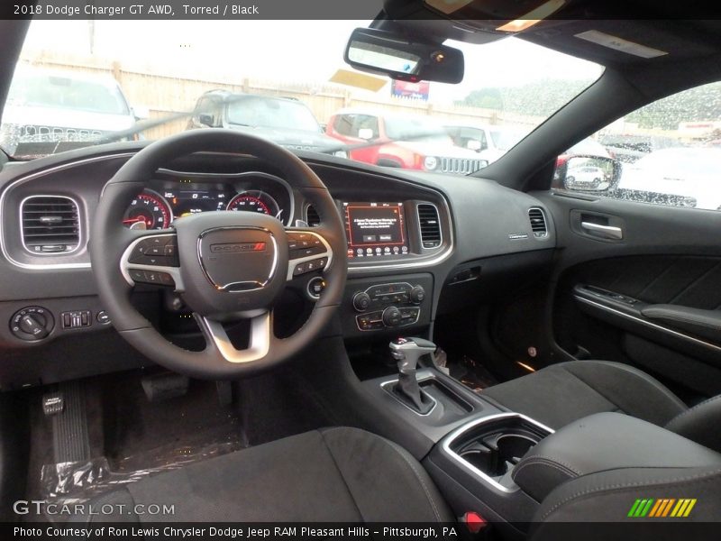 Torred / Black 2018 Dodge Charger GT AWD