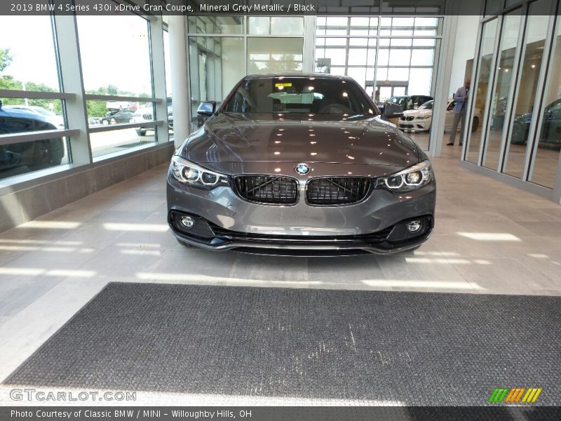 Mineral Grey Metallic / Black 2019 BMW 4 Series 430i xDrive Gran Coupe