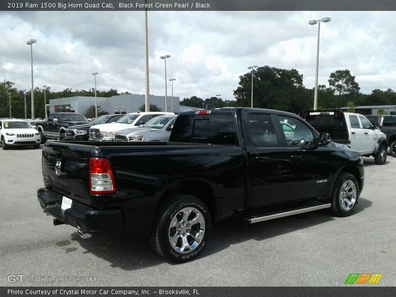 Black Forest Green Pearl / Black 2019 Ram 1500 Big Horn Quad Cab