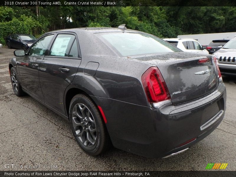 Granite Crystal Metallic / Black 2018 Chrysler 300 Touring AWD