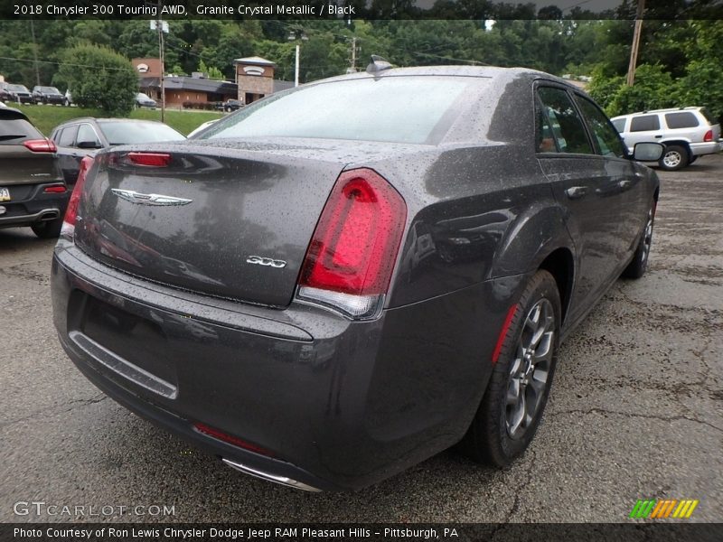 Granite Crystal Metallic / Black 2018 Chrysler 300 Touring AWD