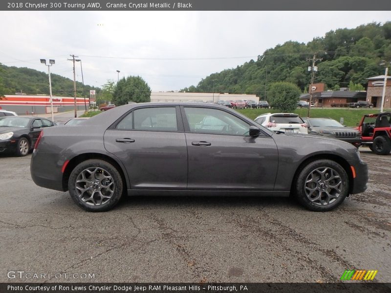 Granite Crystal Metallic / Black 2018 Chrysler 300 Touring AWD