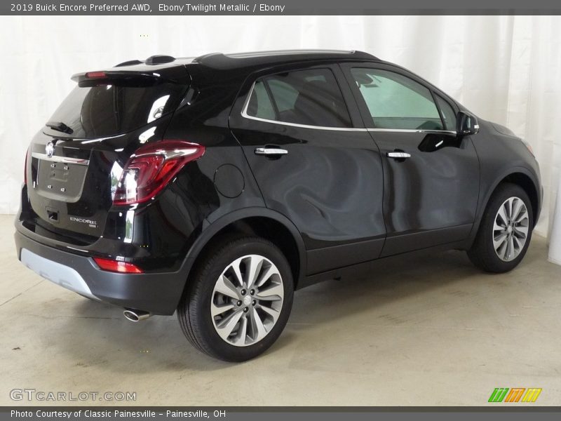  2019 Encore Preferred AWD Ebony Twilight Metallic