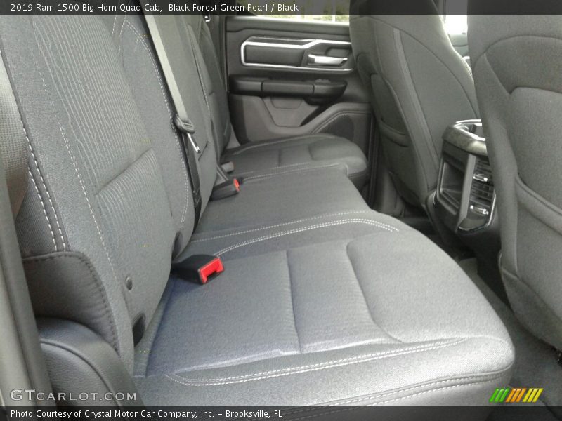 Black Forest Green Pearl / Black 2019 Ram 1500 Big Horn Quad Cab