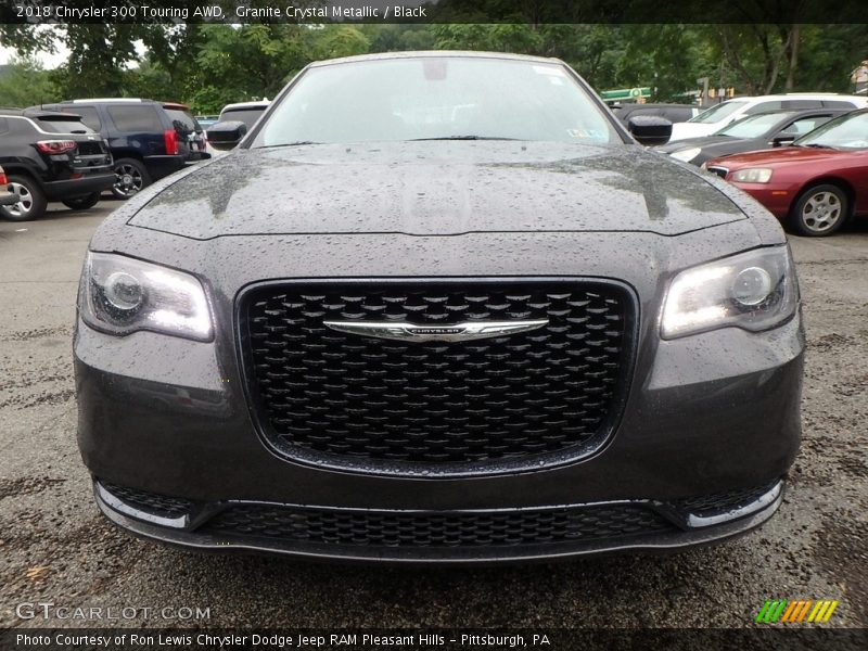 Granite Crystal Metallic / Black 2018 Chrysler 300 Touring AWD