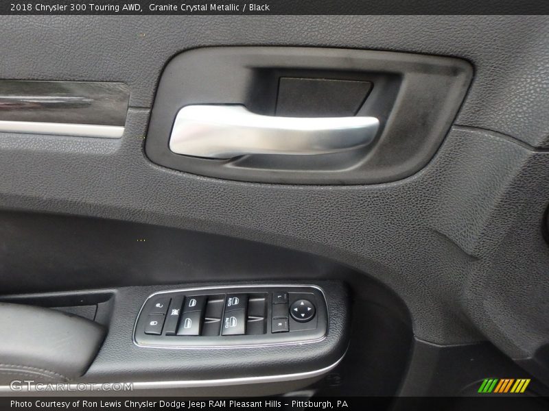 Granite Crystal Metallic / Black 2018 Chrysler 300 Touring AWD