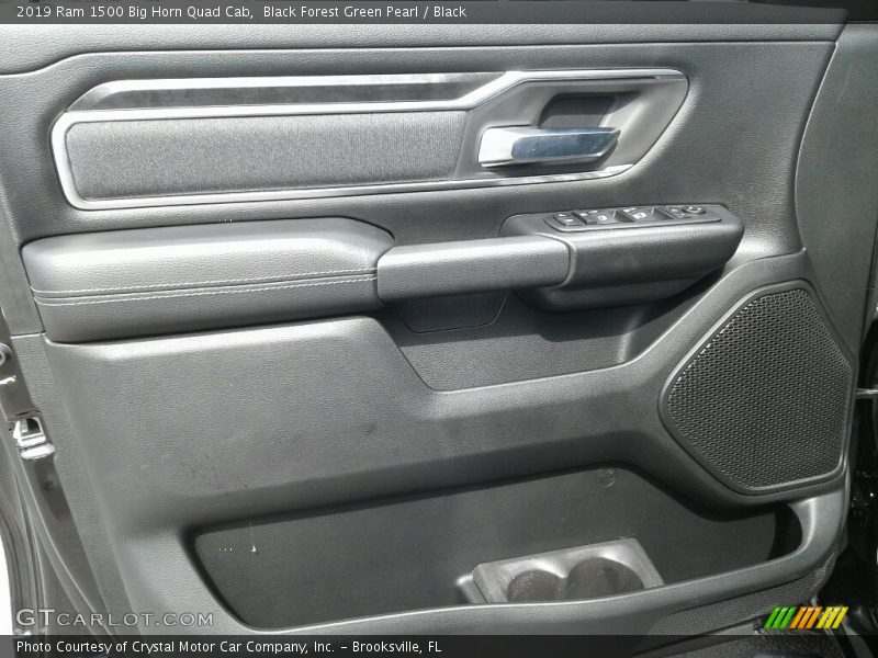 Black Forest Green Pearl / Black 2019 Ram 1500 Big Horn Quad Cab