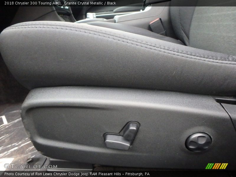 Granite Crystal Metallic / Black 2018 Chrysler 300 Touring AWD