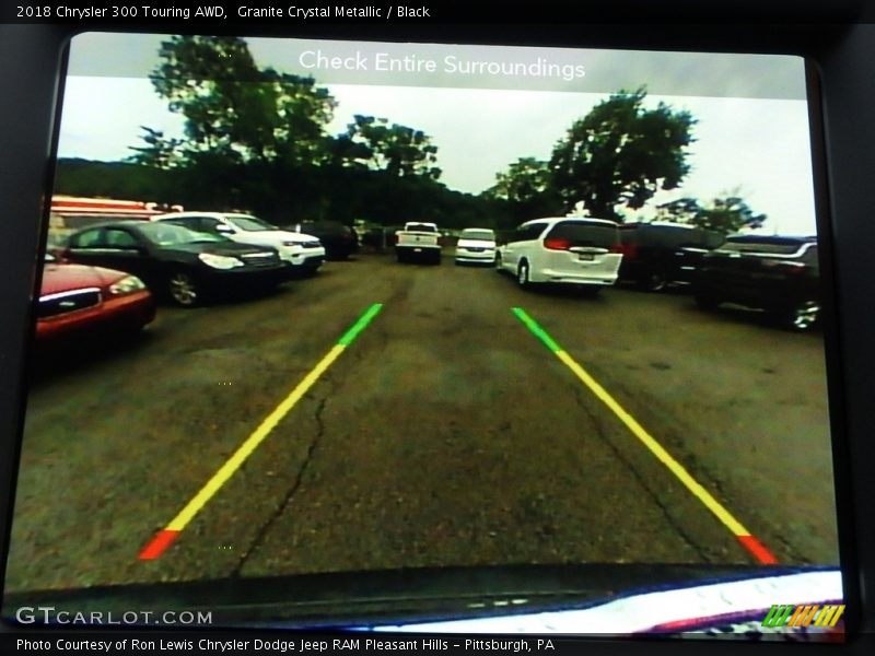 Granite Crystal Metallic / Black 2018 Chrysler 300 Touring AWD