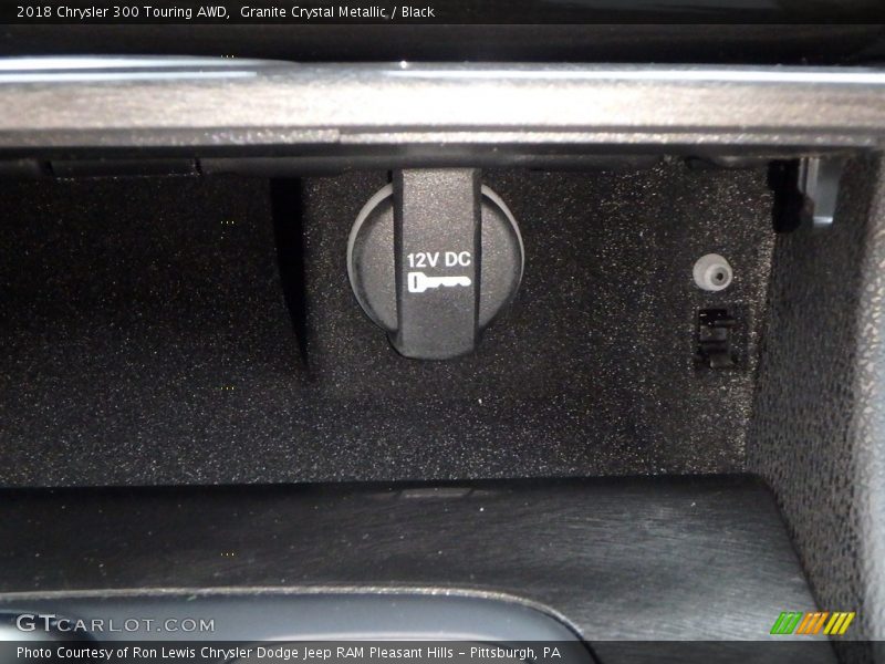 Granite Crystal Metallic / Black 2018 Chrysler 300 Touring AWD