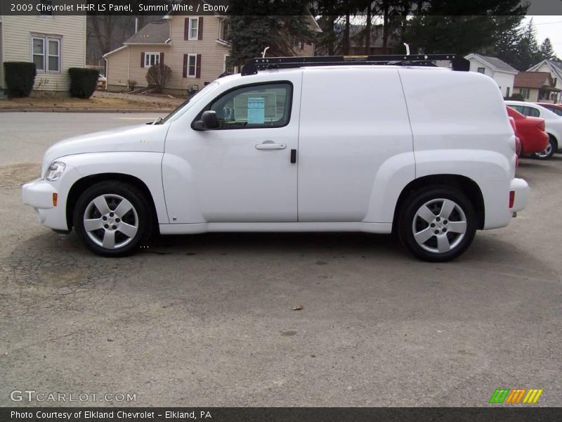 Summit White / Ebony 2009 Chevrolet HHR LS Panel