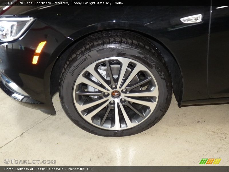 Ebony Twilight Metallic / Ebony 2018 Buick Regal Sportback Preferred