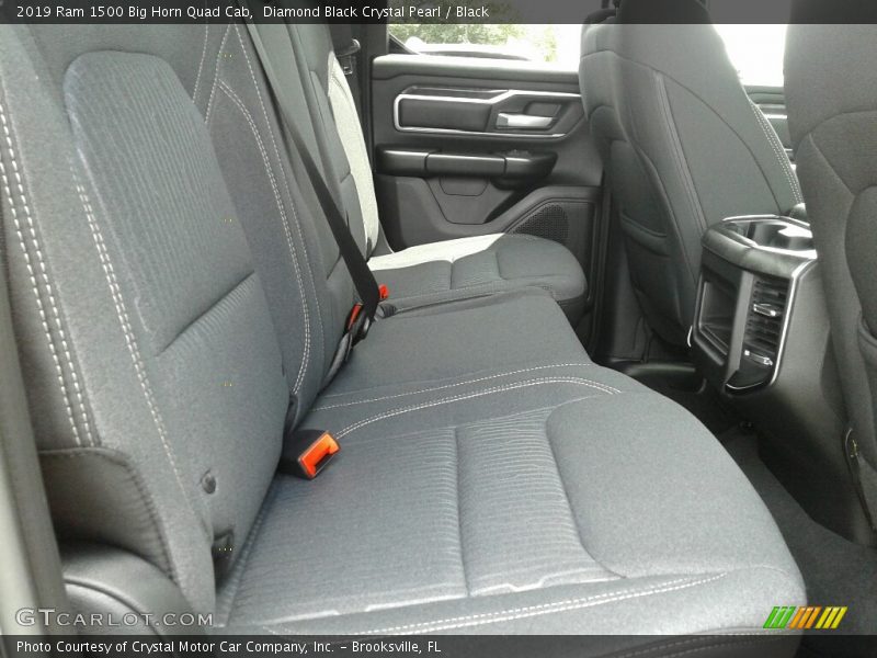 Diamond Black Crystal Pearl / Black 2019 Ram 1500 Big Horn Quad Cab