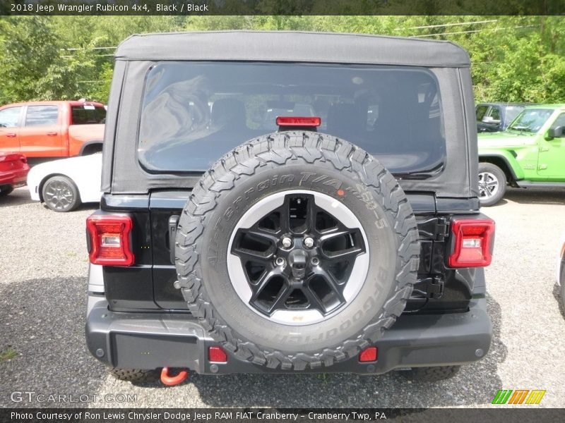 Black / Black 2018 Jeep Wrangler Rubicon 4x4