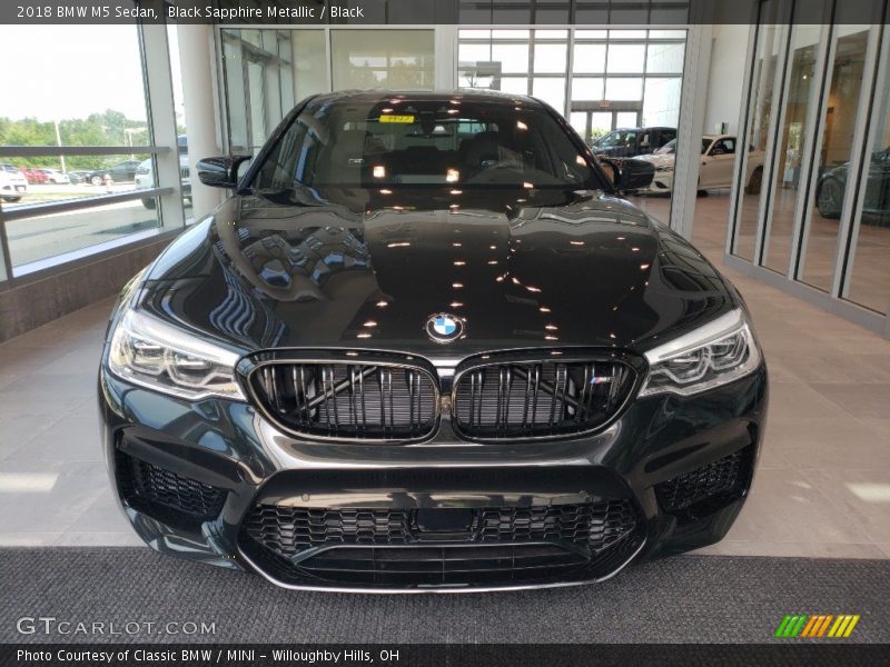 Black Sapphire Metallic / Black 2018 BMW M5 Sedan