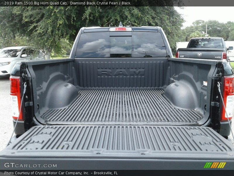 Diamond Black Crystal Pearl / Black 2019 Ram 1500 Big Horn Quad Cab