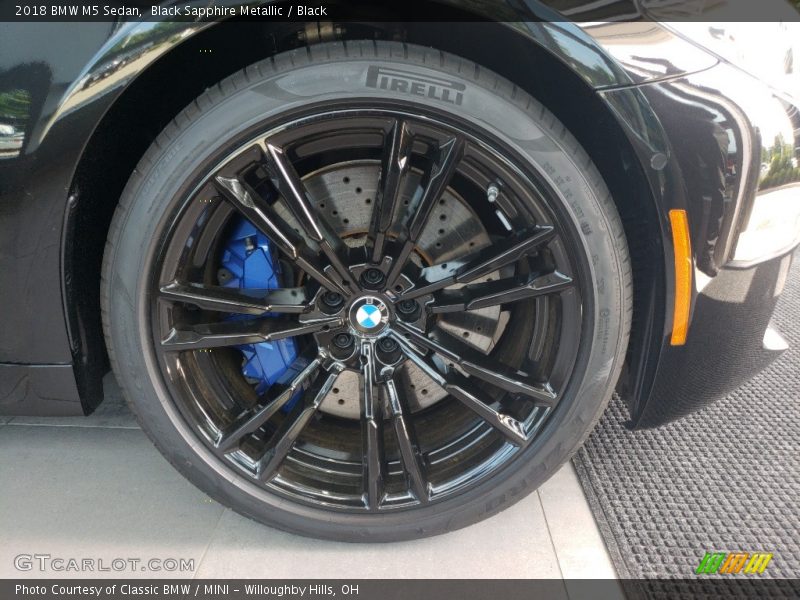 Black Sapphire Metallic / Black 2018 BMW M5 Sedan