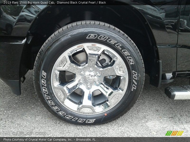 Diamond Black Crystal Pearl / Black 2019 Ram 1500 Big Horn Quad Cab