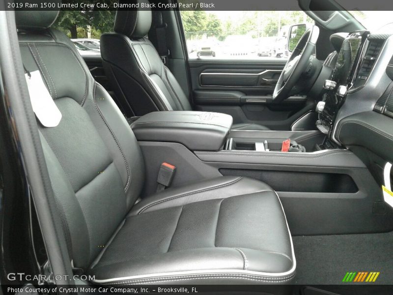 Front Seat of 2019 1500 Limited Crew Cab