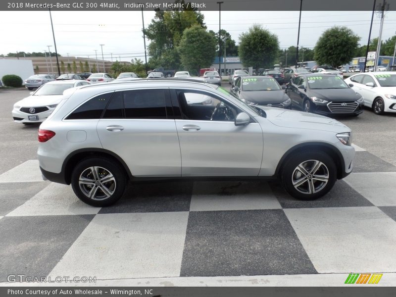 Iridium Silver Metallic / Black 2018 Mercedes-Benz GLC 300 4Matic