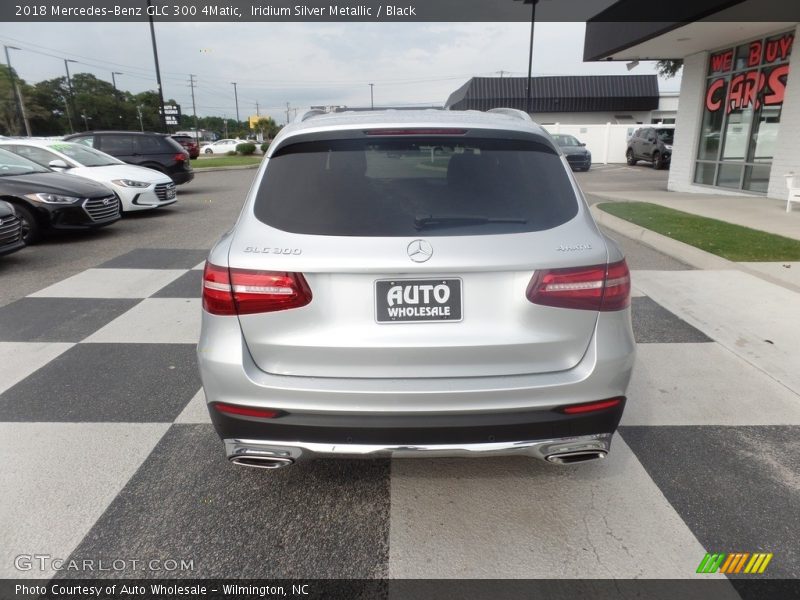 Iridium Silver Metallic / Black 2018 Mercedes-Benz GLC 300 4Matic