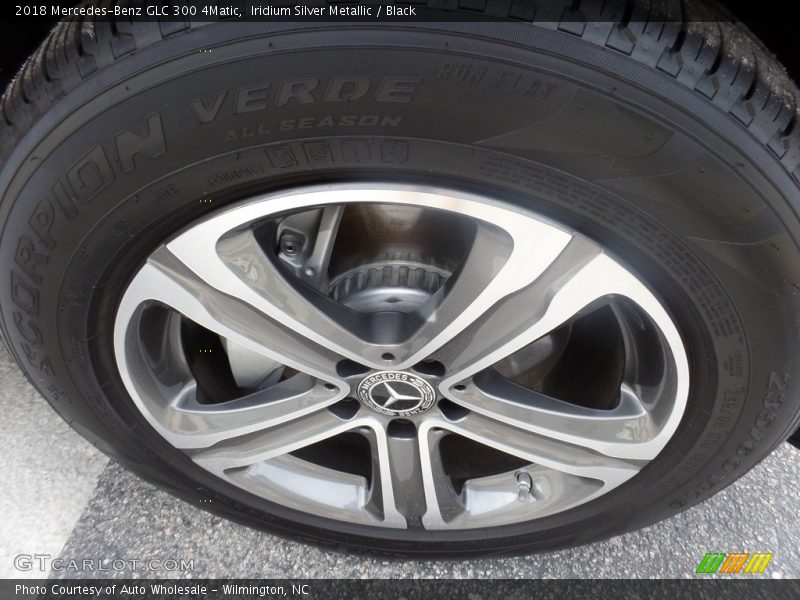 Iridium Silver Metallic / Black 2018 Mercedes-Benz GLC 300 4Matic