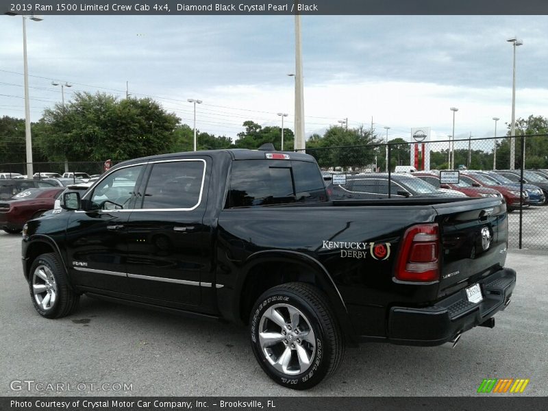 Diamond Black Crystal Pearl / Black 2019 Ram 1500 Limited Crew Cab 4x4