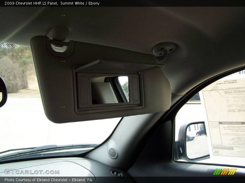 Summit White / Ebony 2009 Chevrolet HHR LS Panel