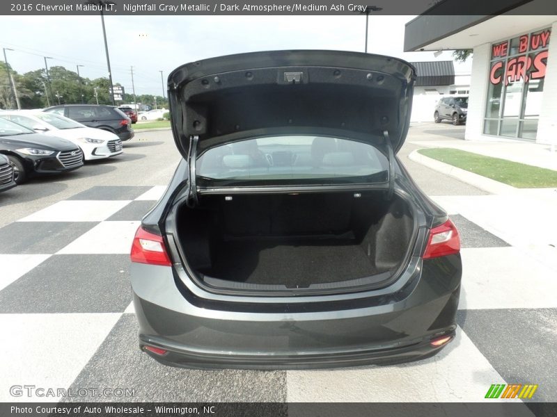 Nightfall Gray Metallic / Dark Atmosphere/Medium Ash Gray 2016 Chevrolet Malibu LT