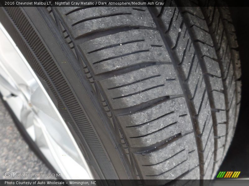Nightfall Gray Metallic / Dark Atmosphere/Medium Ash Gray 2016 Chevrolet Malibu LT