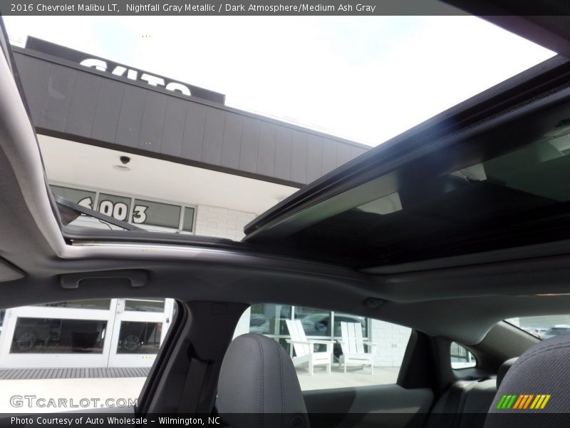 Nightfall Gray Metallic / Dark Atmosphere/Medium Ash Gray 2016 Chevrolet Malibu LT